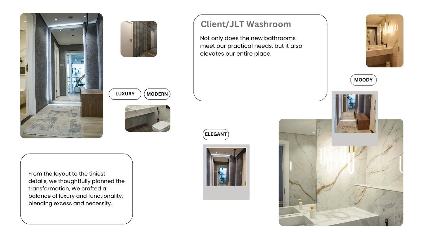 JLT WASHROOM TESTIMONIAL JLT WASHROOM TESTIMONIAL