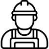 worker icon black